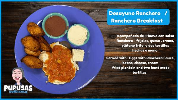 Desayuno Ranchero Salvadoreño / Salvadorean Ranchero Breakfast
