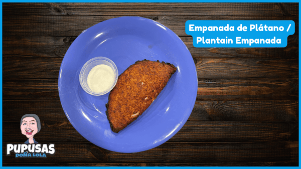 Empanada de Platano Leche / Plantain Empanada Milk