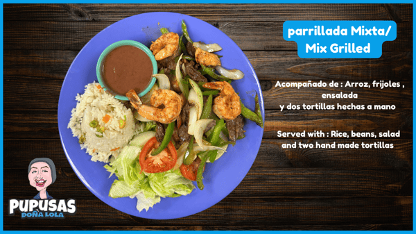 Parrillada mixta, comida hispana, Latin food