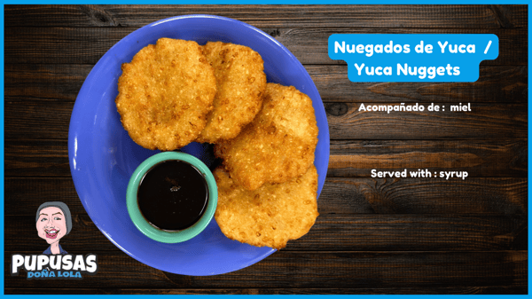 Nuegados de Yuca / Yuca nuggets 