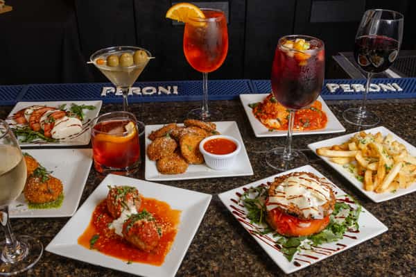 Drinks and food
