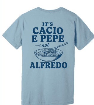 It's Cacio e Pepe