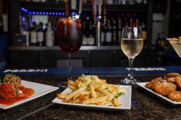 Drinks and food