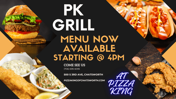 Pizza King Pizza Restaurant in Chatsworth, GA