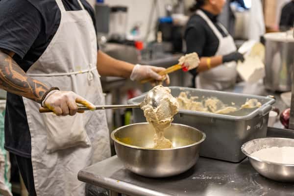 preparing food