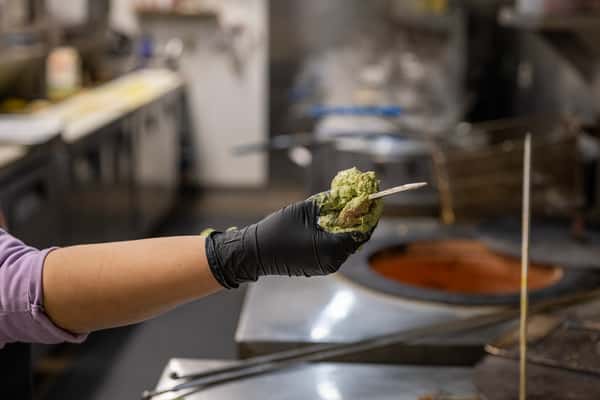 preparing food