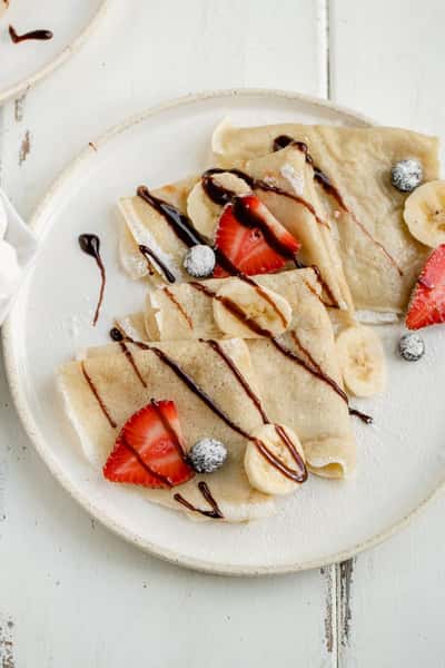 Crepes - Chocolate or Berry