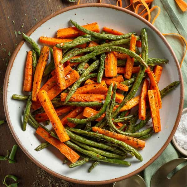 Sauteed Green Beans with Carrots