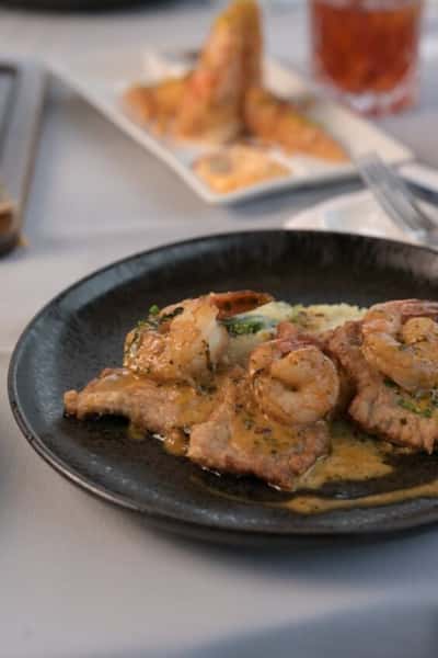 Veal + Shrimp