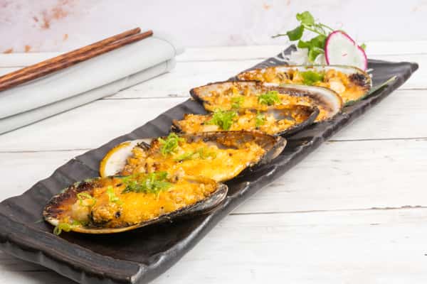 Baked Mussels