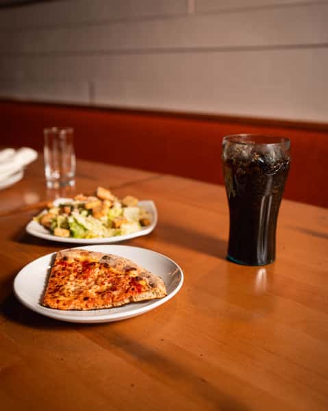 pizza and soda