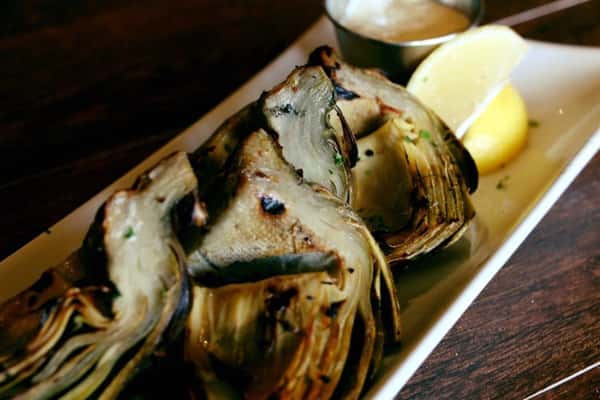 FIRE GRILLED ARTICHOKE