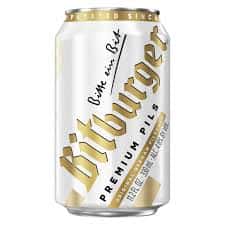12 ounce Bitburger Pilsner Can