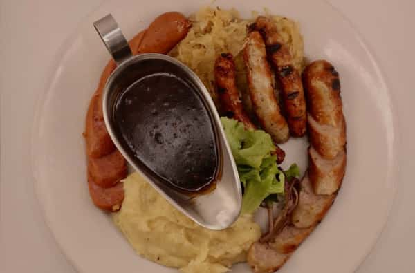 Sausage Sampler (wurstteller)