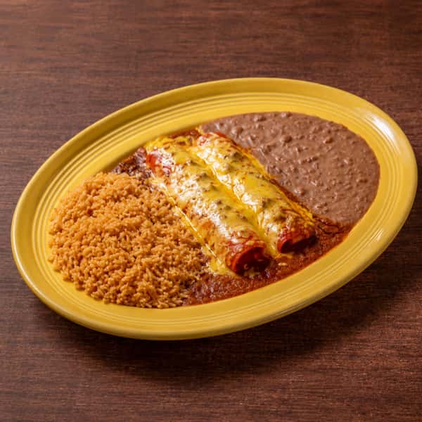 Option #2 – Cheese enchilada Plate