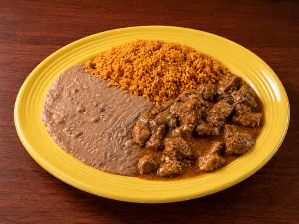 Option #4 – Carne Guisada Plate