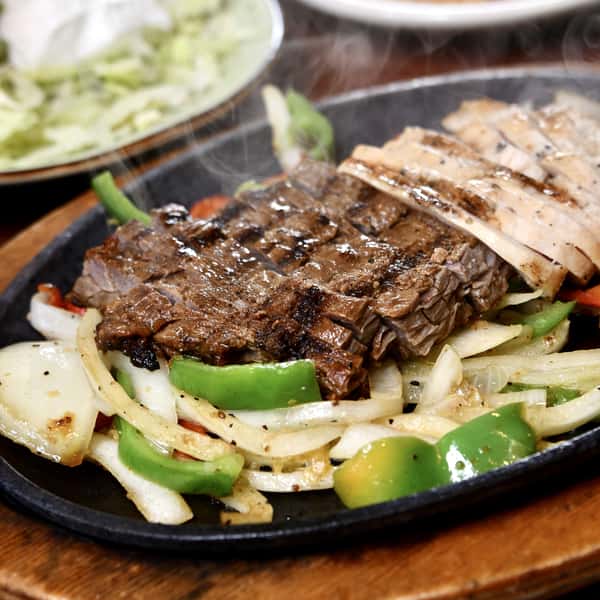 Mixed fajitas