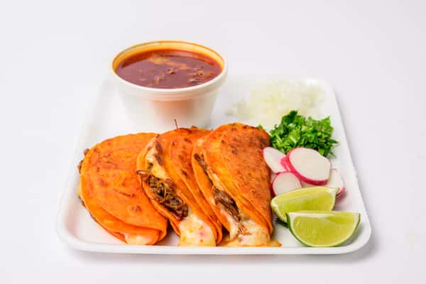 2 ORDENES DE QUESITACOS 1 ORDEN GRATIS