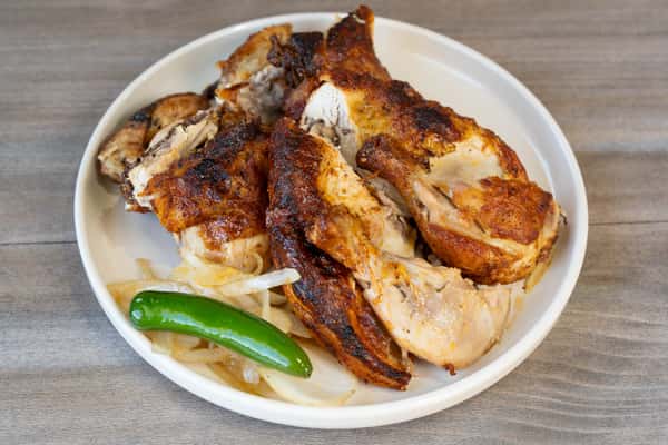 Medio Pollo No Sides