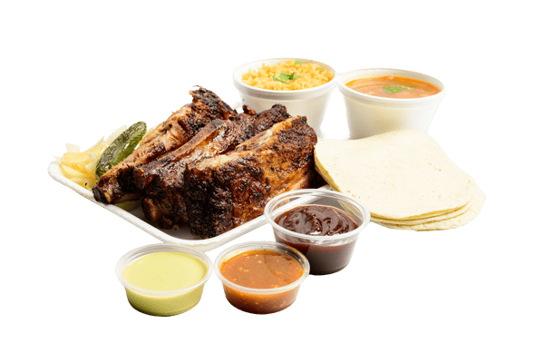 3 PORK RIBS