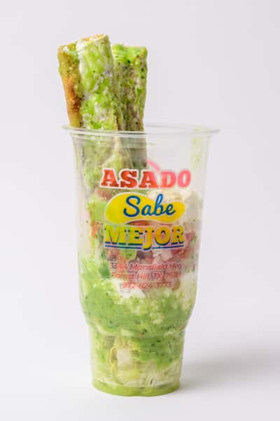 FLAUTAS EN VASO