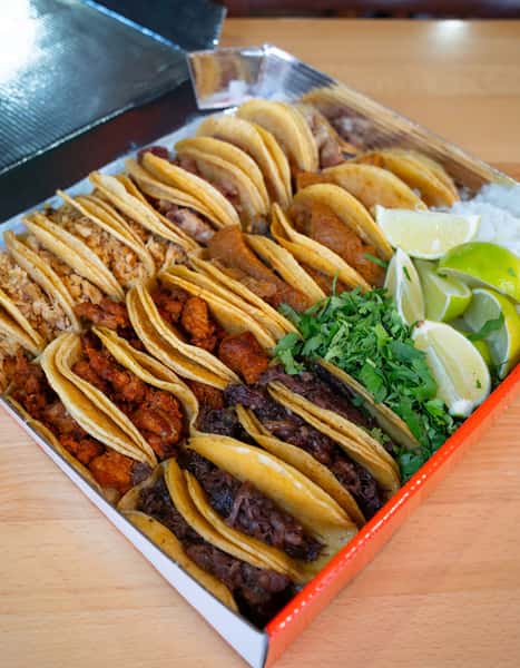 Paquete de 20 Tacos Por $25.00