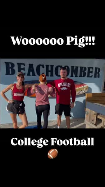 Time to enjoy and be served! #woopigs are on along with #vols vs. #bama on the TVs!!! Weather is beautiful and it’s a time for some #seafood and maybe even a #mojito !!!