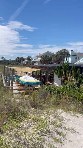 #weekend on the #beach @beachcomberstaugustine - it just doesn’t get any better. Come see our NEWEST bartender Kelly alongside Ashley for a #cocktails and amazing #seafood specials! We LOVE our #staugustinebeach community! 
SEA you soon!