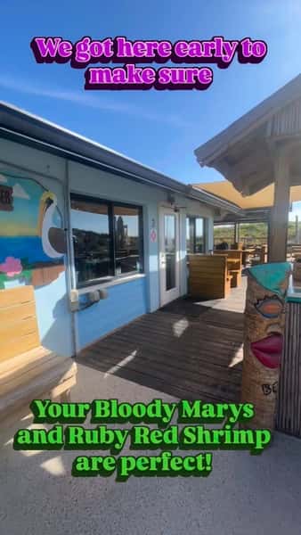 And we are OPEN! #beachvibes and a stunning #beach day are waiting for you here @beachcomberstaugustine !!! Ashley and Robbie crafting amazing #cocktails for you, and as always, the best STAFF on #staugustinebeach are ready to make sure you have a fantastic time! #stauglocals Let’s Go!