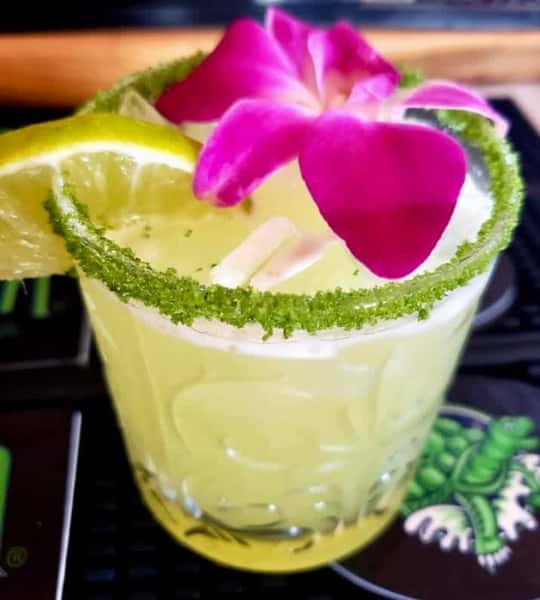 Pineapple Cilantro Margarita