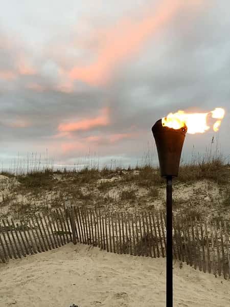 tiki torch