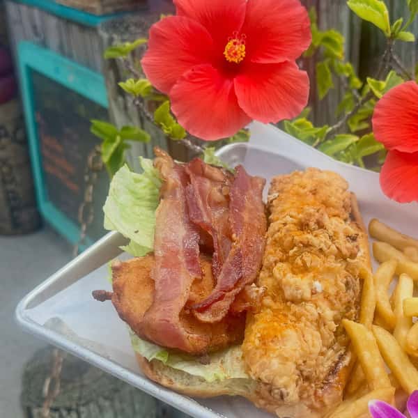 Chicken Fried Green Tomato BLT