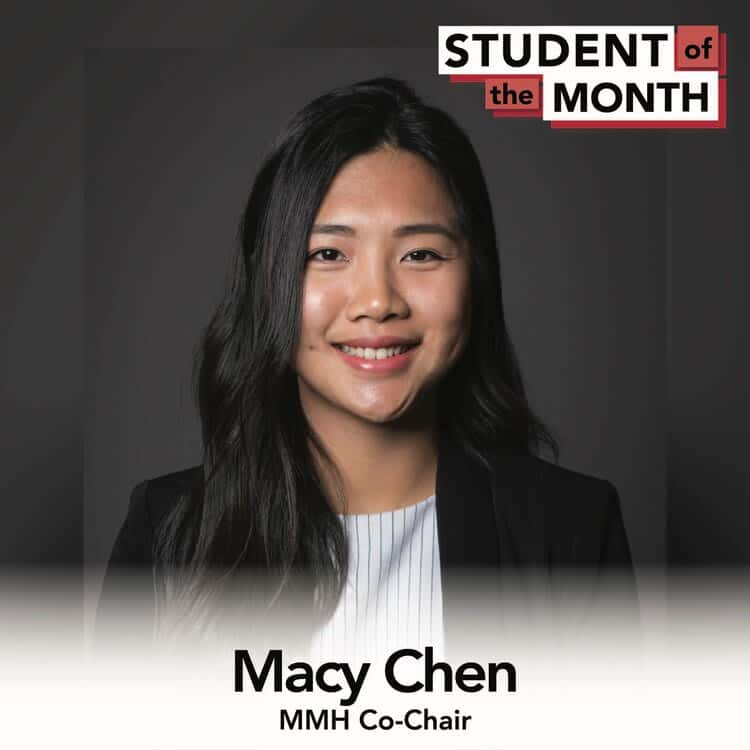 Student of the Month: Macy Chen, MMH '20 - Hotel Ezra Cornell