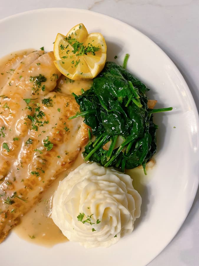 Park Place seafood dish