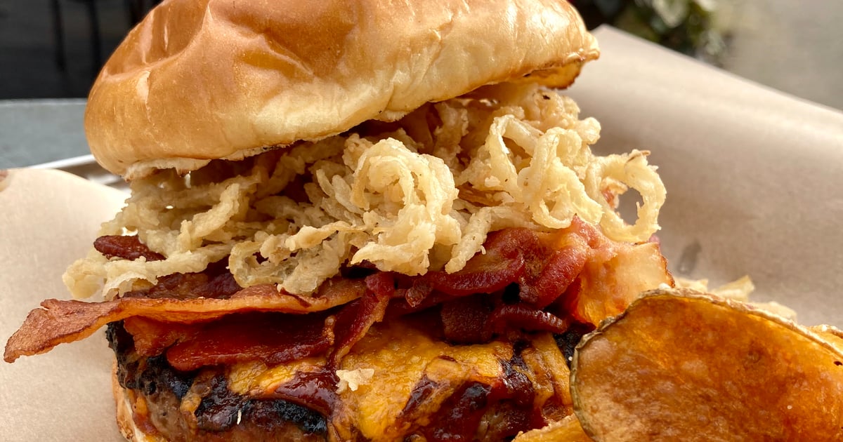 Southwest Rodeo Burger Food Menu Santora's Pizza Pub & Grill