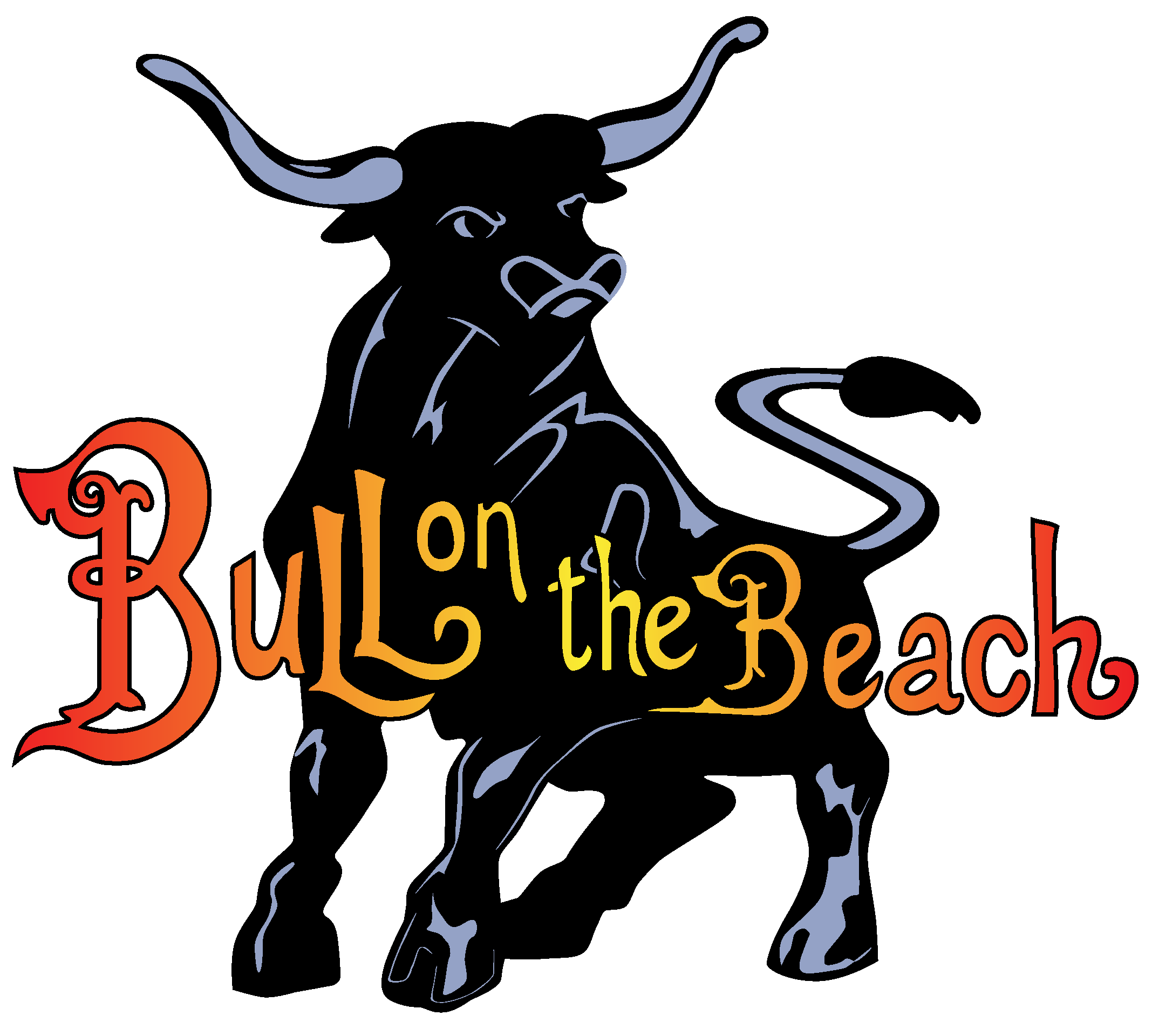 Bull On The Beach