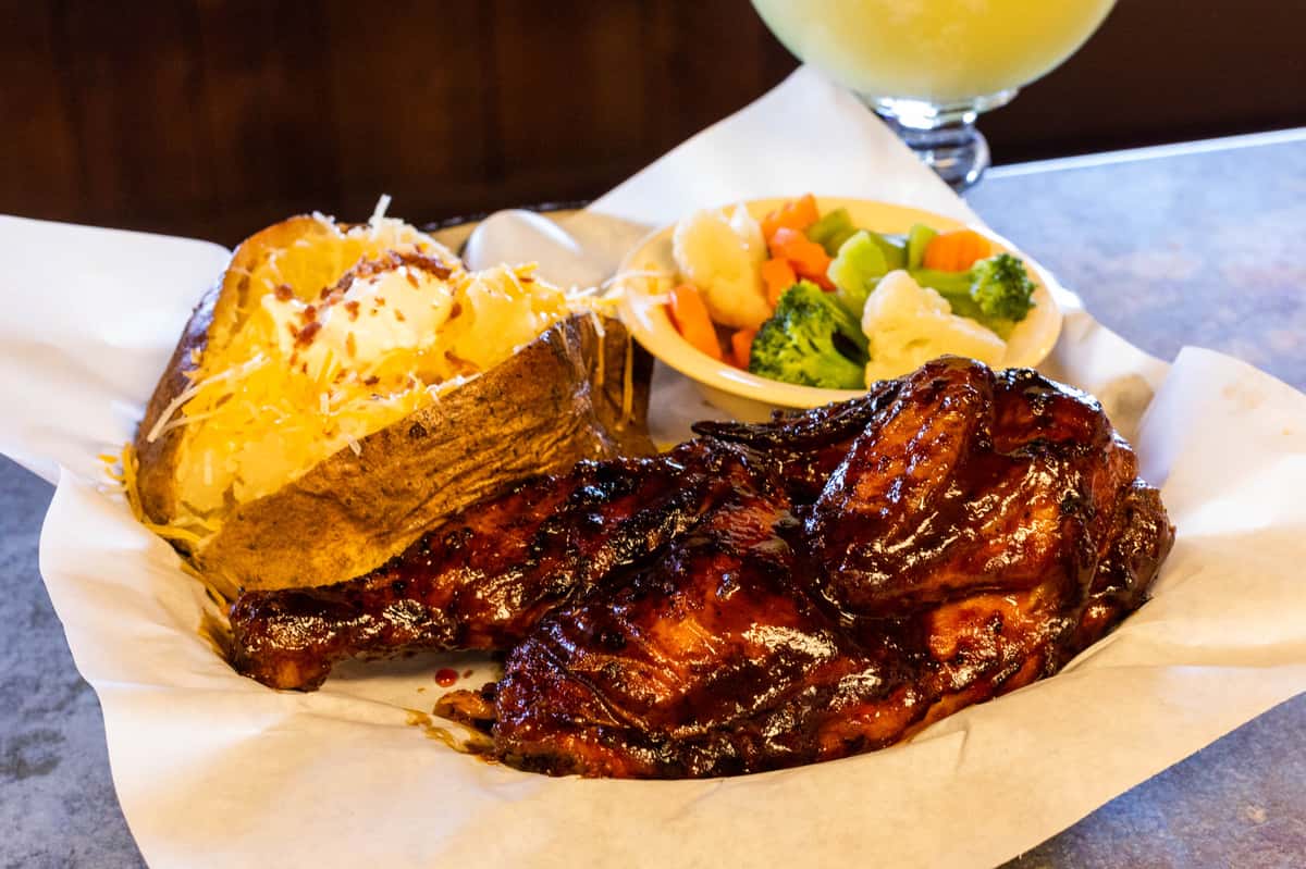 Half BBQ Chicken Catering Railhead Smokehouse BBQ Barbecue