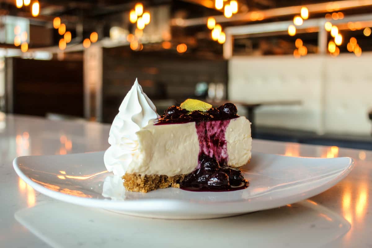 Lemon Blueberry Cheesecake