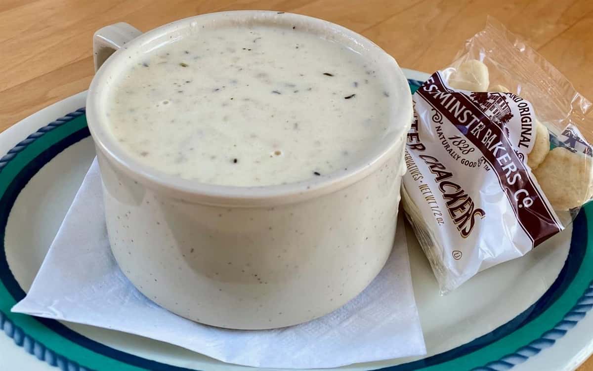 ともみいちゃんさん　SLIM WEEK DRINK Clam Chowder Shanty Clam Chowder - Cup - 8 oz. - Burlington Bay - American