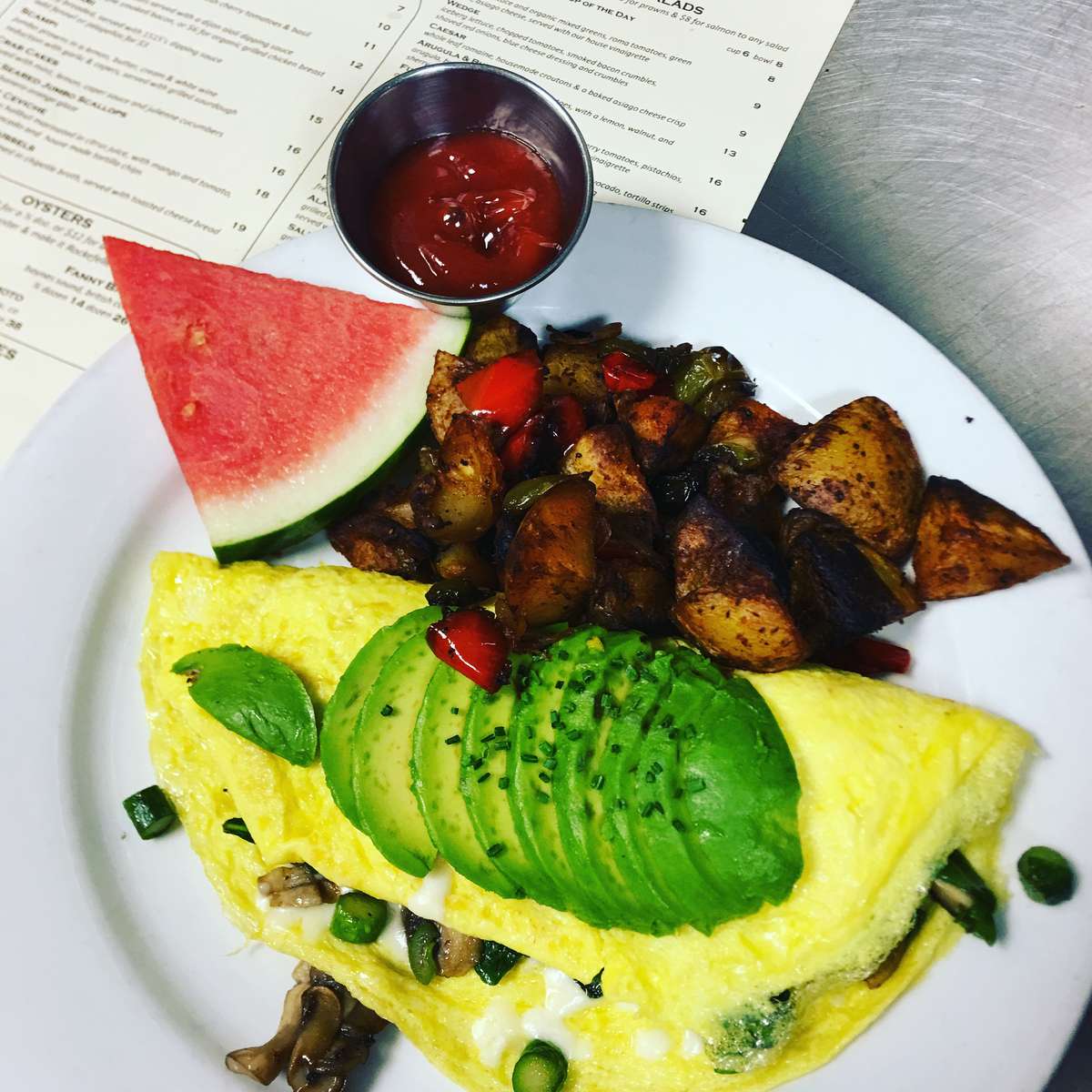 Vegetable Omelette