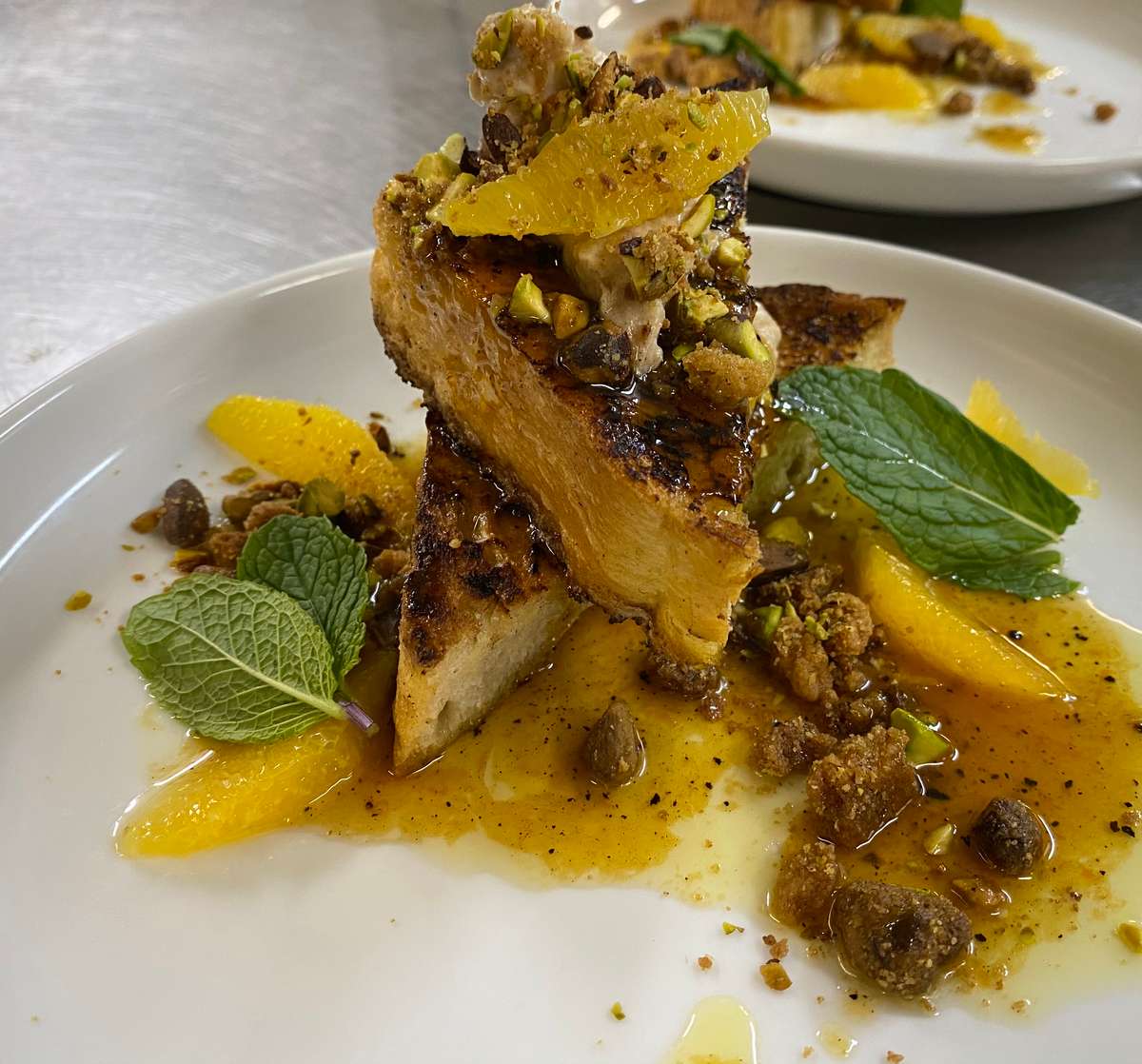 Pistachio French Toast
