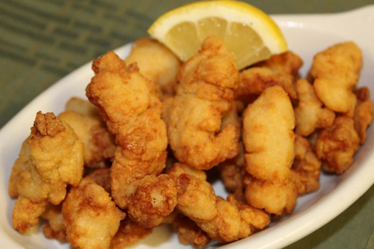 Breaded Premium Sea Clams Main Menu Red Cabin at Green Acres