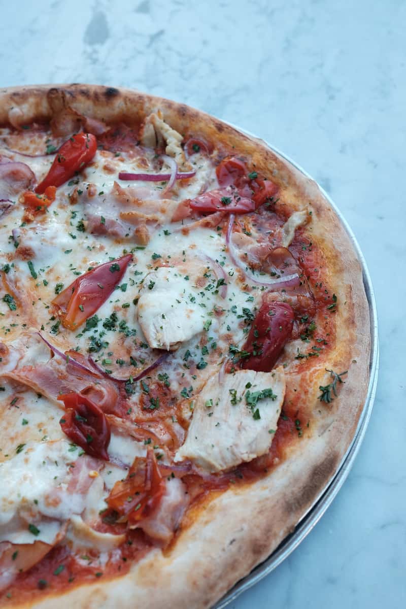 Chicken & Pancetta Pizza