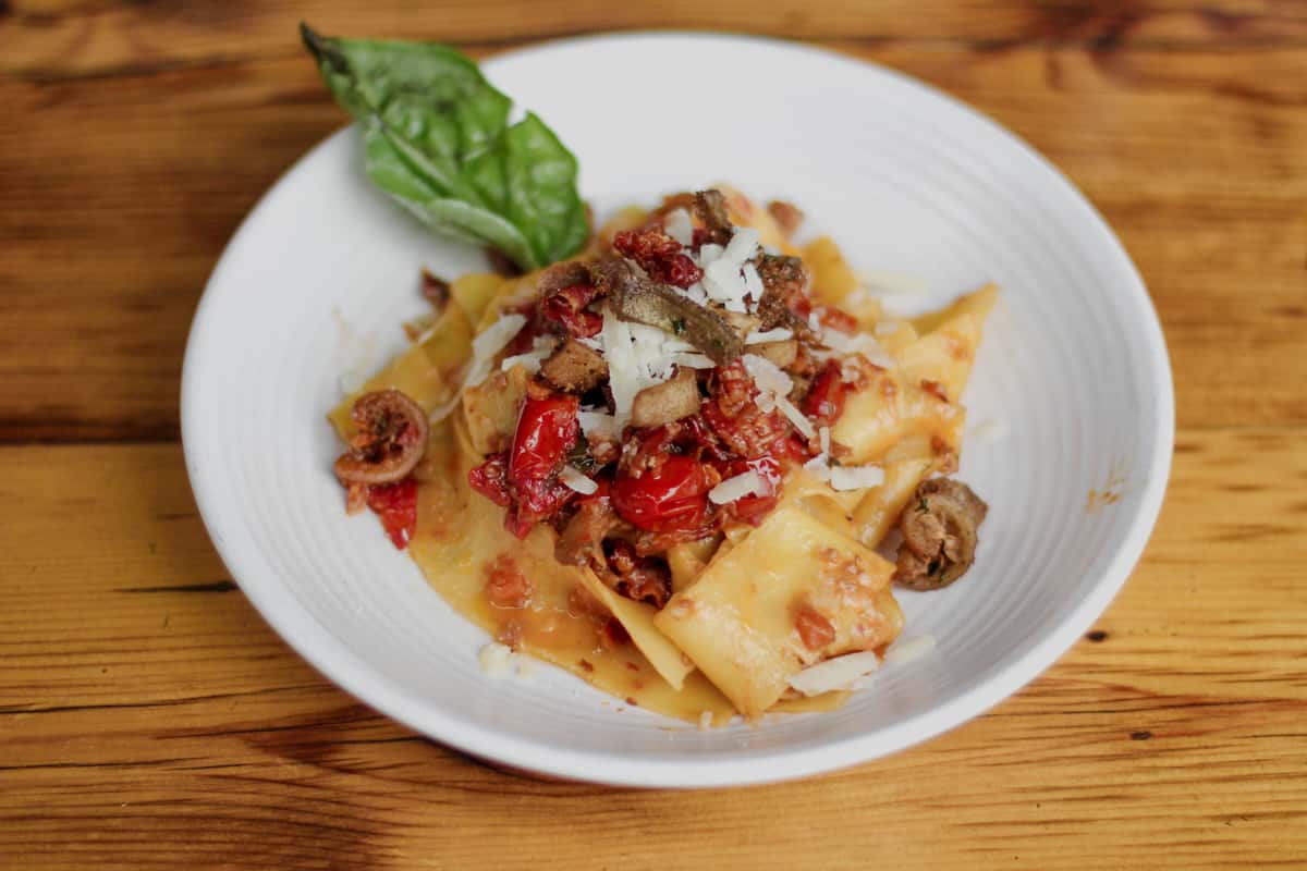 Tripe Ragù Pappardelle