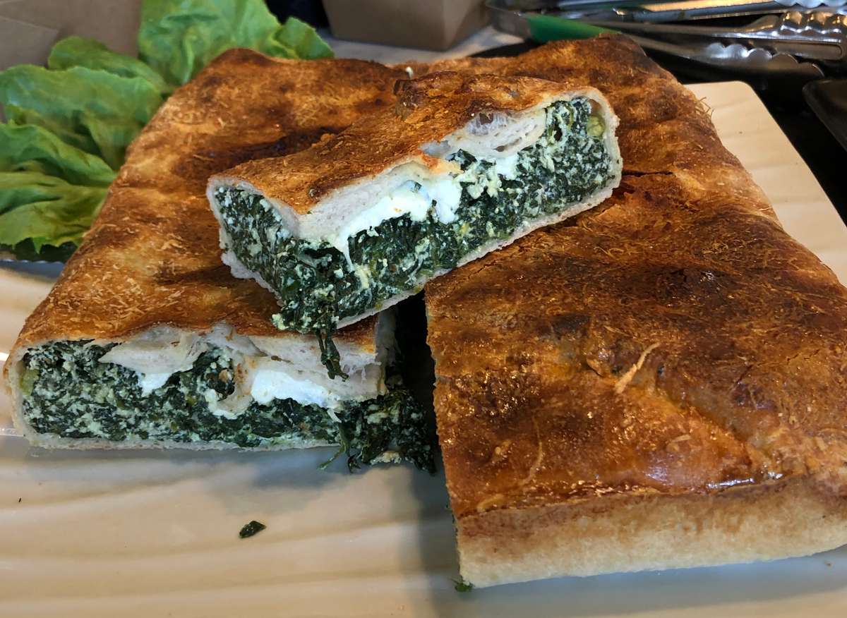 Spinach & Mushroom Quiche