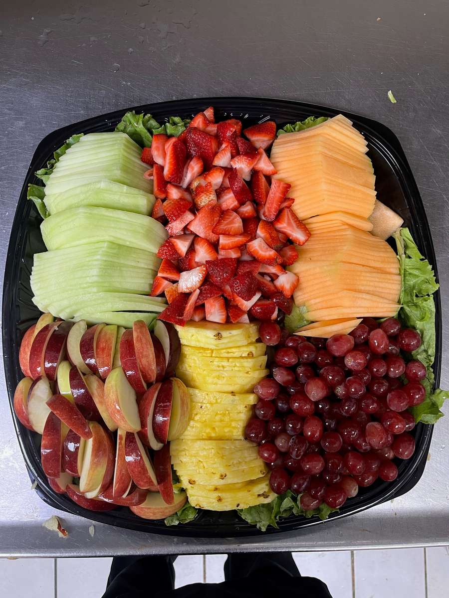 Small fruit shop tray