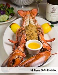 Baked Stuffed Lobster