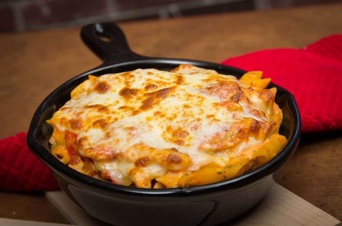 Wood-Oven Baked Chicken Penne