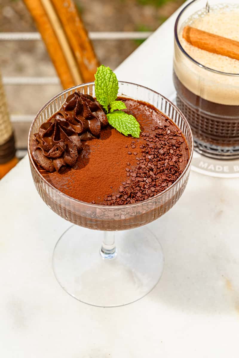 Chocolate Mousse - Flora Mexican Kitchen | Houston, Texas