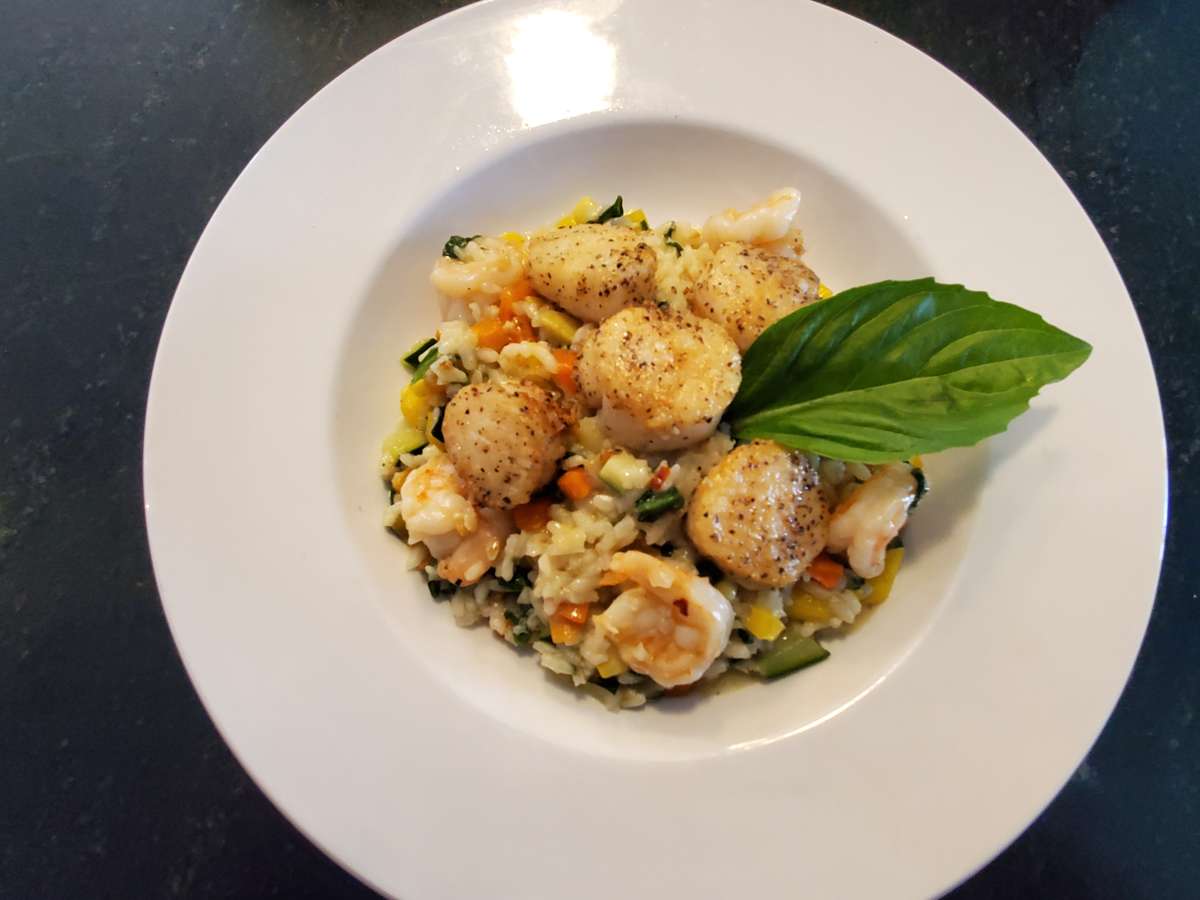 Shrimp & Scallop Risotto Dinner Menu (Coventry) Pat's Italian